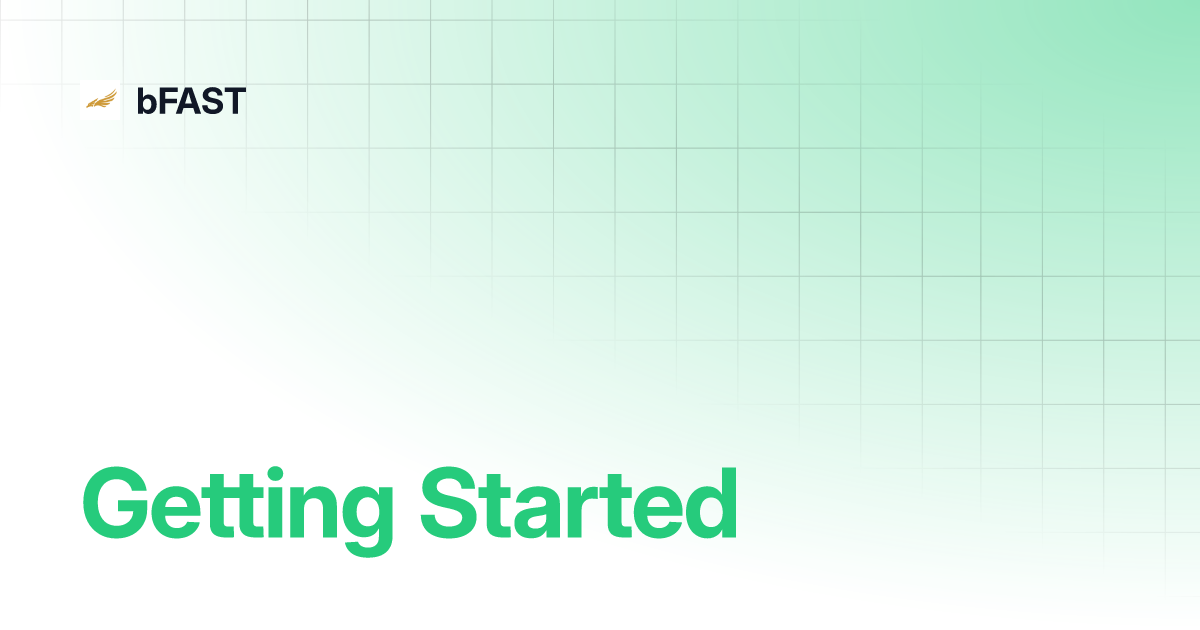 Getting Started | BFAST